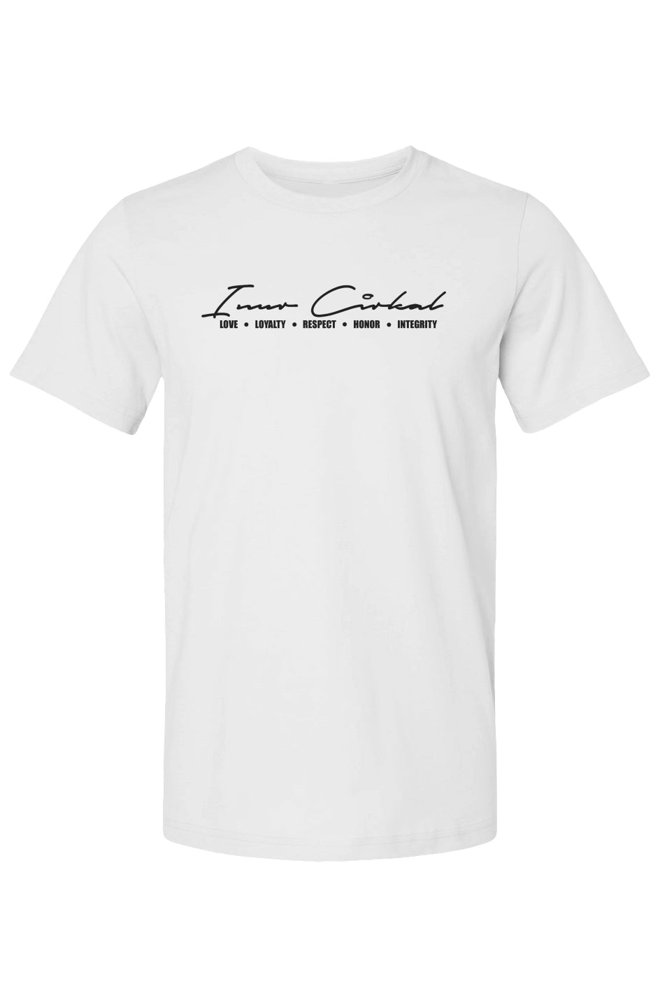 Signature Principles Tee (White)