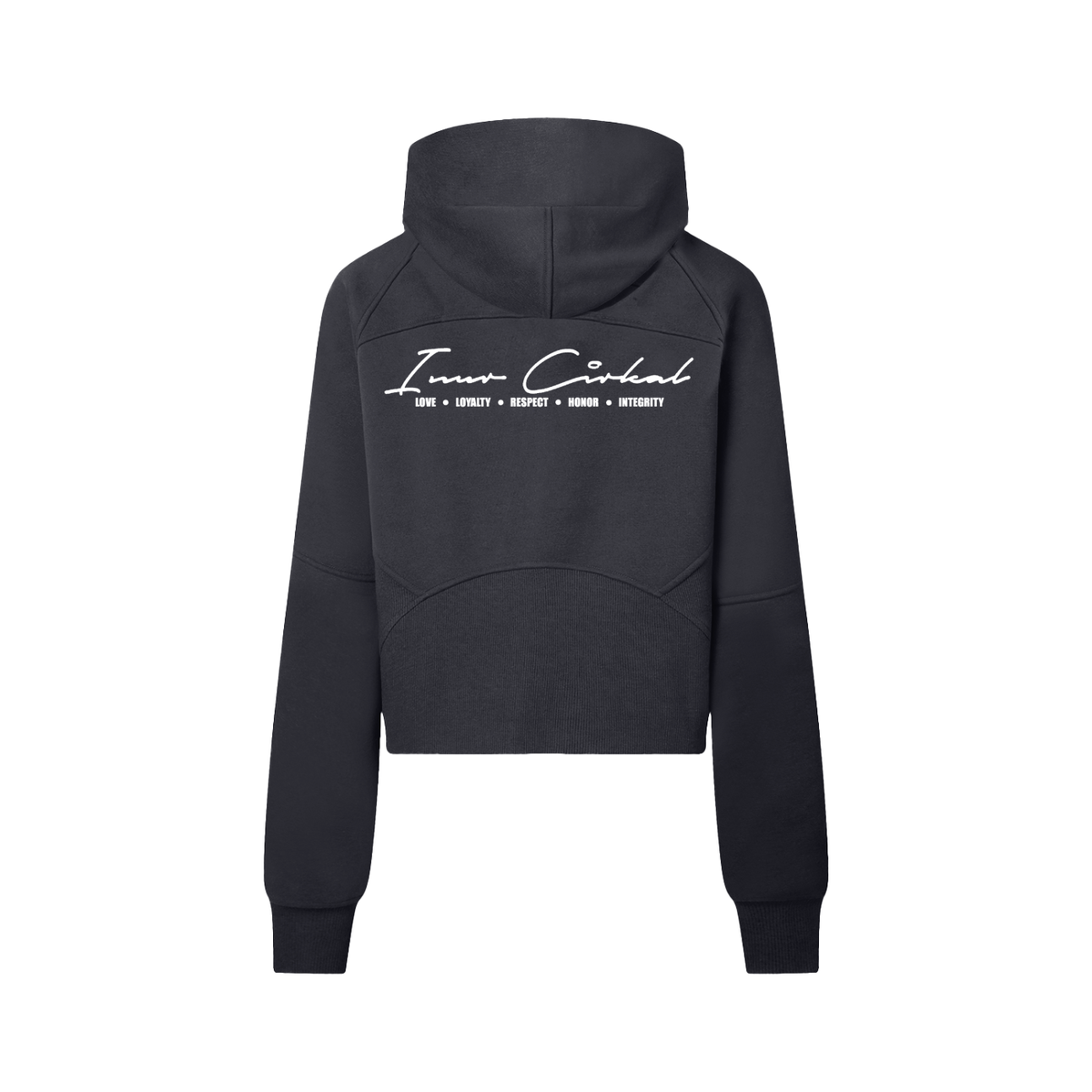 IC Signature Cropped Half-Zip Hoodie