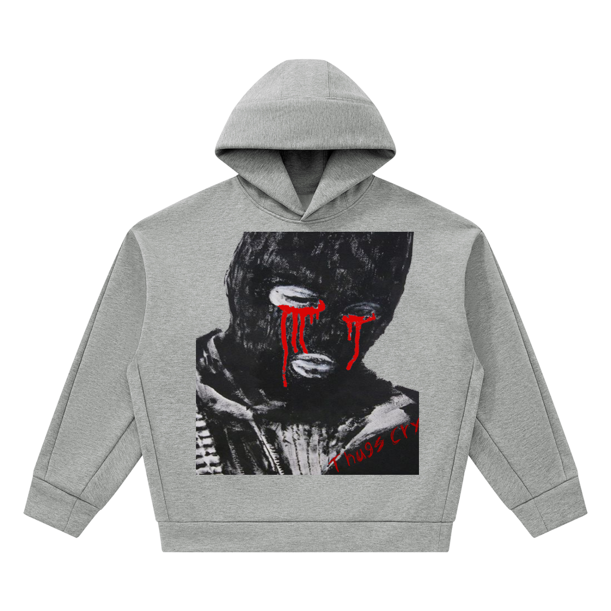 Thugs Cry Boxy Hoodie