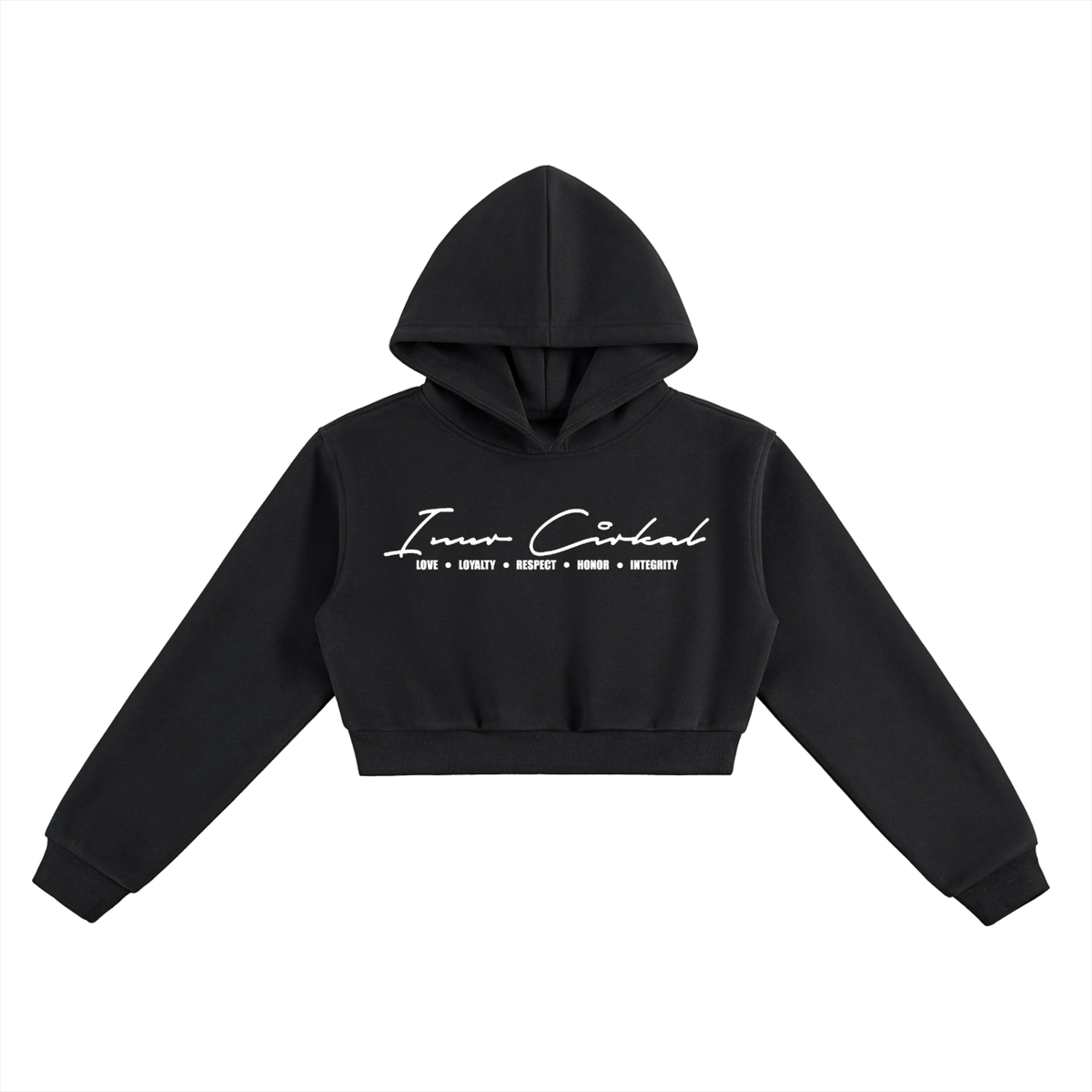 IC Signature Cropped Hoodie