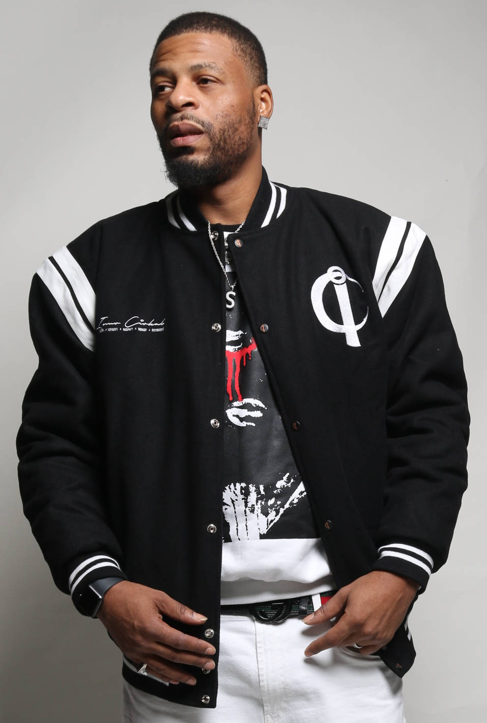 Signature Varsity Jacket (Black)