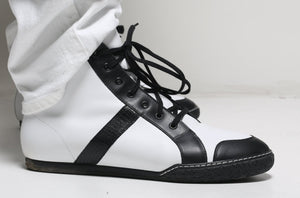 Puzzlers Hightops (white/black)