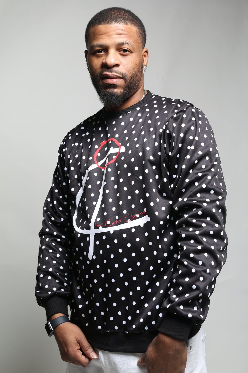 Spotted Signature Logo crewneck