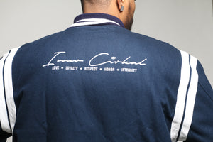 Signature Varsity Jacket (Navy)